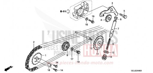 CAM CHAIN/TENSIONER CRF50F8 de 2008